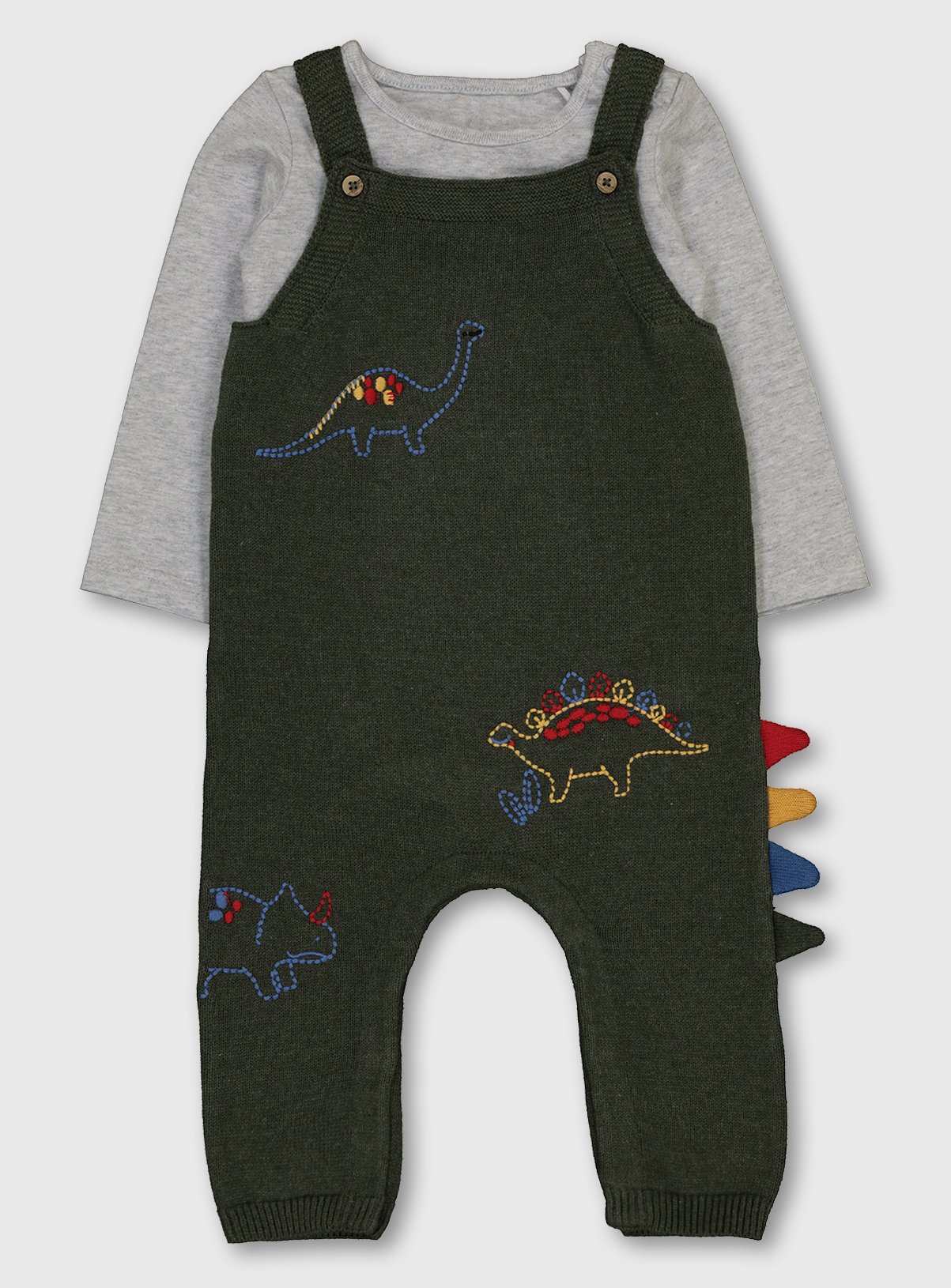 baby dinosaur dungarees